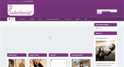 Desktop Screenshot of ladiesspecial.net