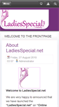 Mobile Screenshot of ladiesspecial.net