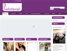 Tablet Screenshot of ladiesspecial.net
